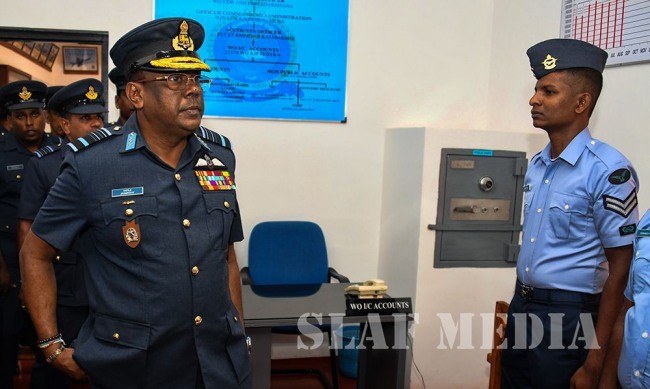 Commanders Inspection of Slaf Station Palavi