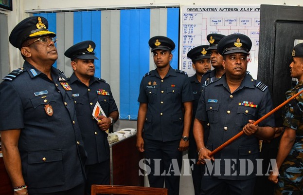Commanders Inspection of Slaf Station Palavi