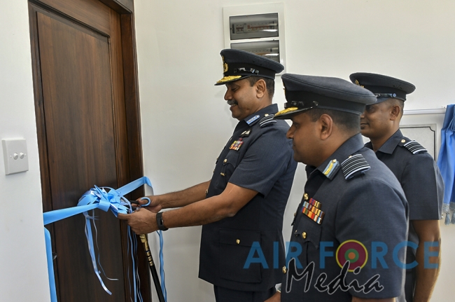 Commander's Inspection of SLAF Station Palavi