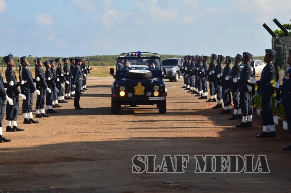 Annual Commander's Inspection of Sri Lanka Air Force Station, Palaly