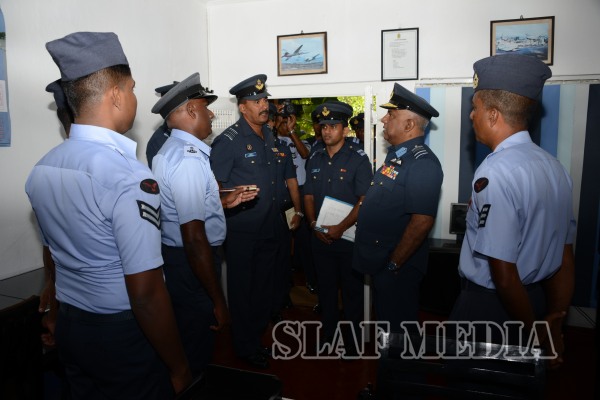 Annual Commander's Inspection of Sri Lanka Air Force Station, Palaly