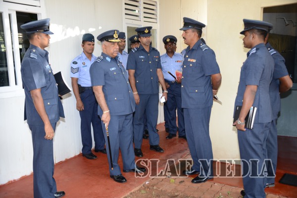 Annual Commander's Inspection of Sri Lanka Air Force Station, Palaly