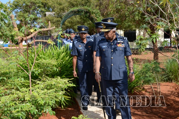 Annual Commander's Inspection of Sri Lanka Air Force Station, Palaly