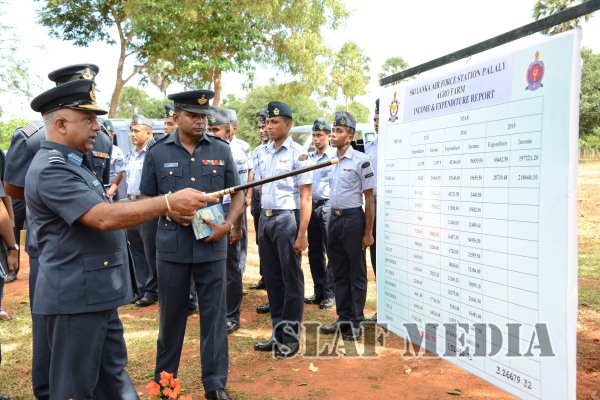 Annual Commander's Inspection of Sri Lanka Air Force Station, Palaly