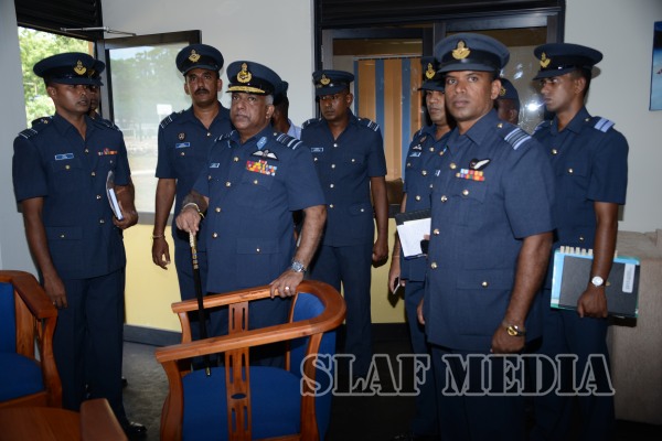 Annual Commander's Inspection of Sri Lanka Air Force Station, Palaly