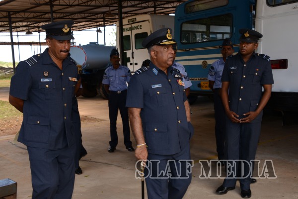 Annual Commander's Inspection of Sri Lanka Air Force Station, Palaly