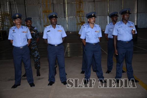 Annual Commander's Inspection of Sri Lanka Air Force Station, Palaly