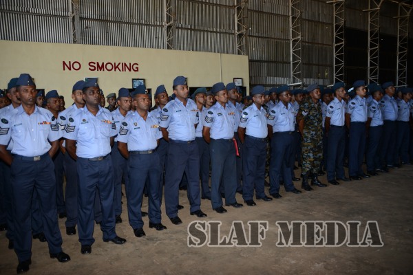 Annual Commander's Inspection of Sri Lanka Air Force Station, Palaly