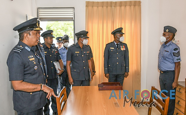 COMMANDER'S INSPECTIONS OF SLAF STATION PALALY