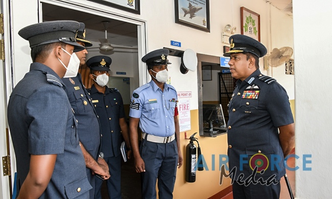 COMMANDER'S INSPECTIONS OF SLAF STATION PALALY