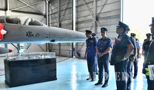 Commander’s Inspection of SLAF Base Ratmalana