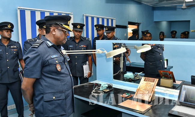 Commander’s Inspection of SLAF Base Ratmalana