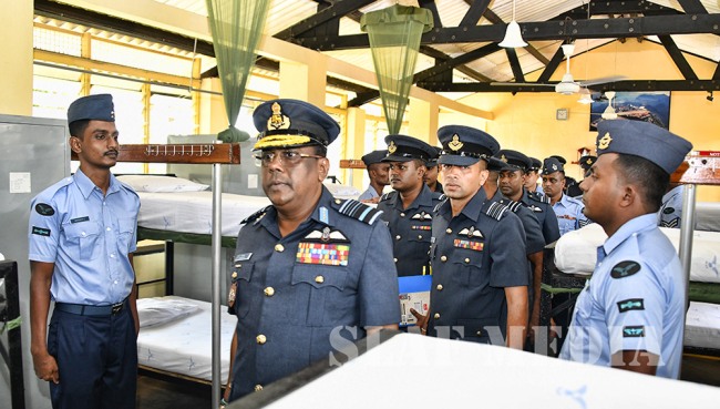 Commander’s Inspection of SLAF Base Ratmalana