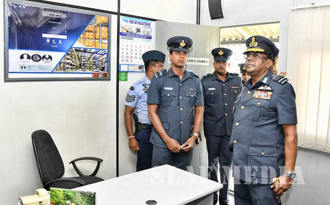 Commander’s Inspection of SLAF Base Ratmalana