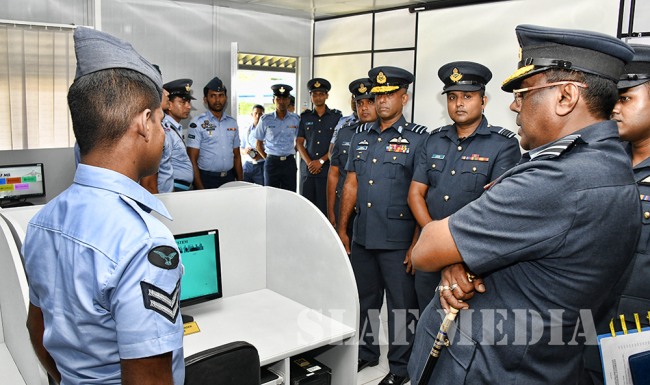 Commander’s Inspection of SLAF Base Ratmalana