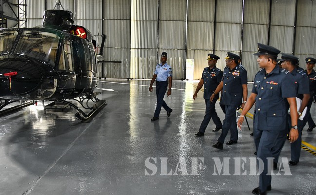 Commander’s Inspection of SLAF Base Ratmalana