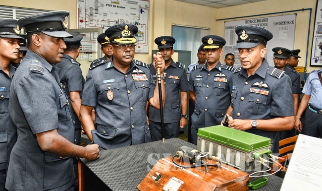 Commander’s Inspection of SLAF Base Ratmalana