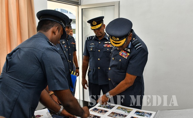 Commander’s Inspection of SLAF Base Ratmalana