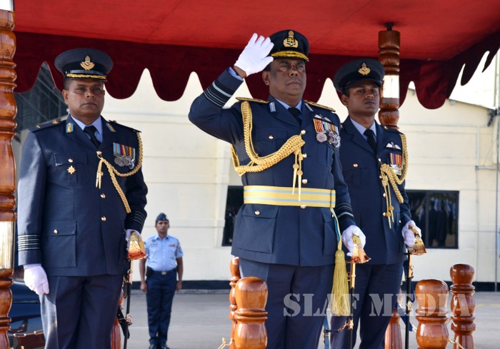 Annual Commander's Inspection at SLAF Base Ratmalana 2017