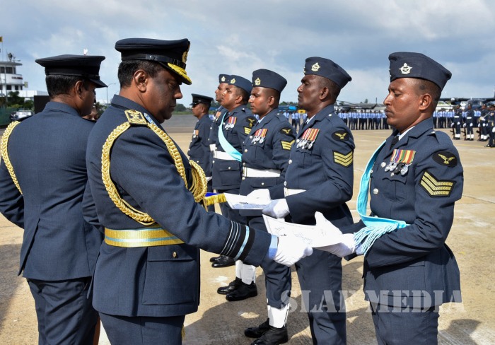 Annual Commander's Inspection at SLAF Base Ratmalana 2017