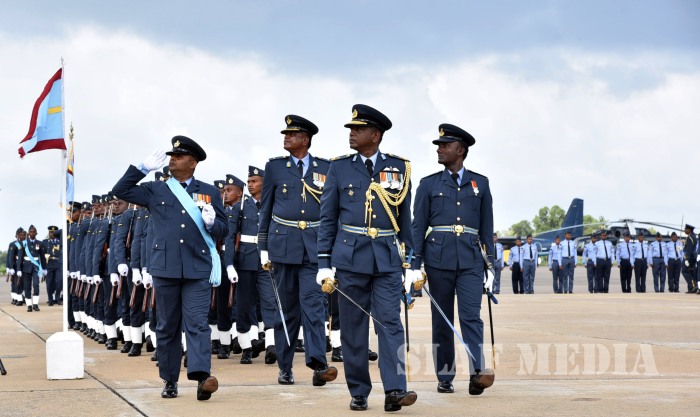Annual Commander's Inspection at SLAF Base Ratmalana 2017