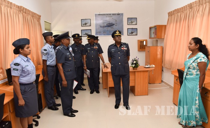 Annual Commander's Inspection at SLAF Base Ratmalana 2017