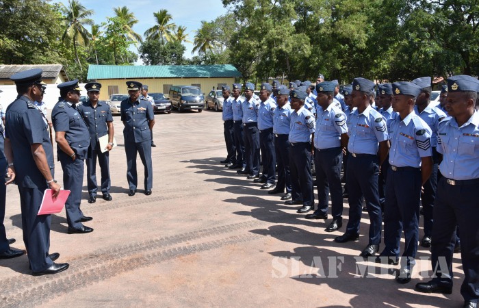 Annual Commander's Inspection at SLAF Base Ratmalana 2017