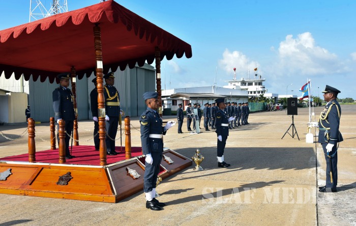 Annual Commander's Inspection at SLAF Base Ratmalana 2017