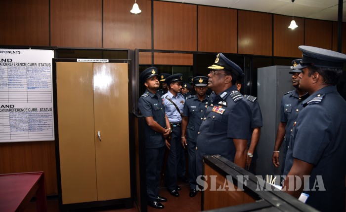Annual Commander's Inspection at SLAF Base Ratmalana 2017