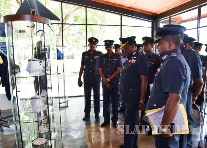 Annual Commander's Inspection at SLAF Base Ratmalana 2017