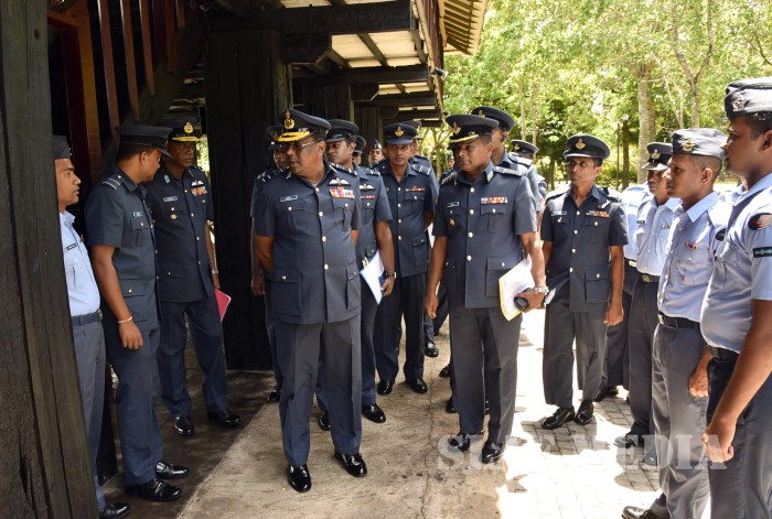 Annual Commander's Inspection at SLAF Base Ratmalana 2017