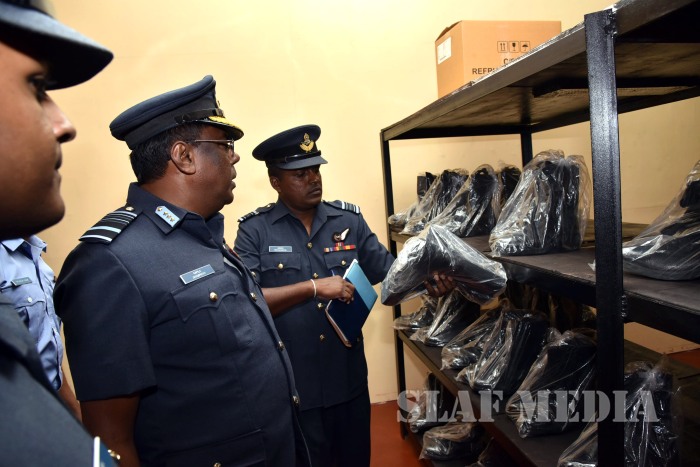Annual Commander's Inspection at SLAF Base Ratmalana 2017
