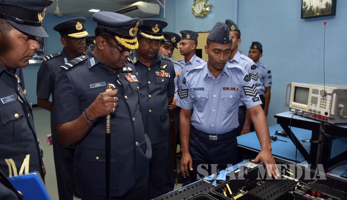 Annual Commander's Inspection at SLAF Base Ratmalana 2017