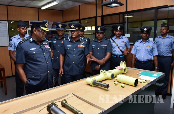 Annual Commander's Inspection at SLAF Base Ratmalana 2017