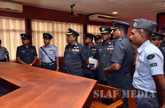 Annual Commander's Inspection at SLAF Base Ratmalana 2017