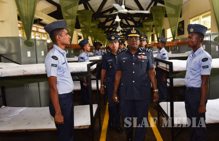 Annual Commander's Inspection at SLAF Base Ratmalana 2017