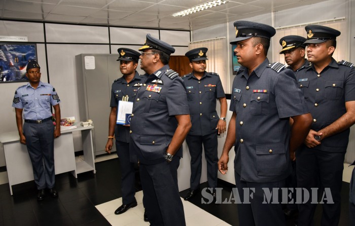 Annual Commander's Inspection at SLAF Base Ratmalana 2017
