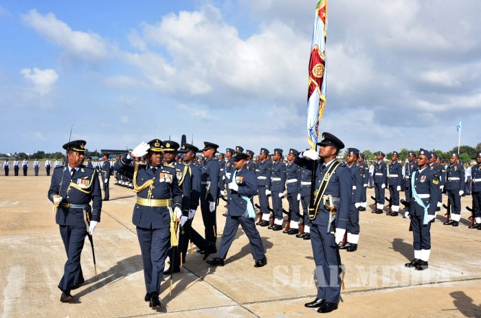 Annual Commander's Inspection at SLAF Base Ratmalana 2017