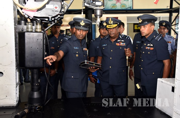 Annual Commander's Inspection at SLAF Base Ratmalana 2017