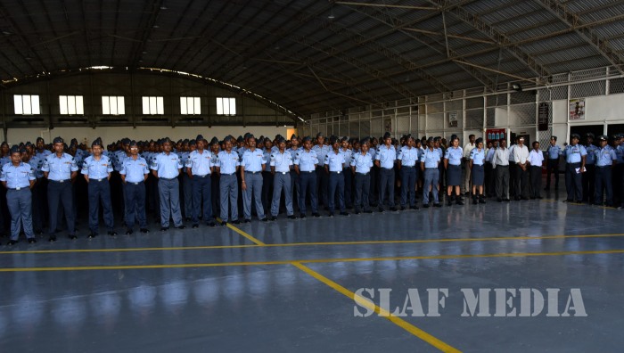 Annual Commander's Inspection at SLAF Base Ratmalana 2017