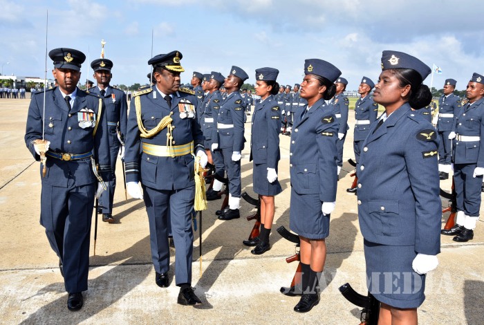 Annual Commander's Inspection at SLAF Base Ratmalana 2017