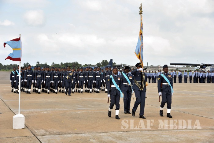 Annual Commander's Inspection at SLAF Base Ratmalana 2017
