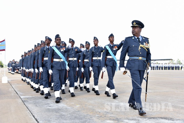 Annual Commander's Inspection at SLAF Base Ratmalana 2017