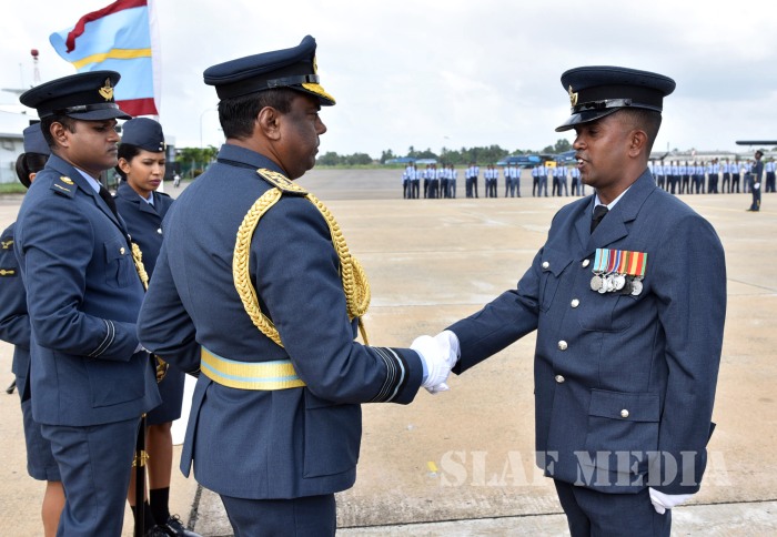 Annual Commander's Inspection at SLAF Base Ratmalana 2017