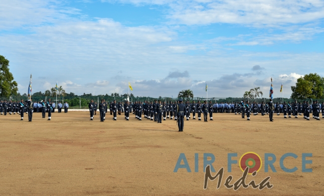 Commander’s Inspection of SLAF Base Ratmalana