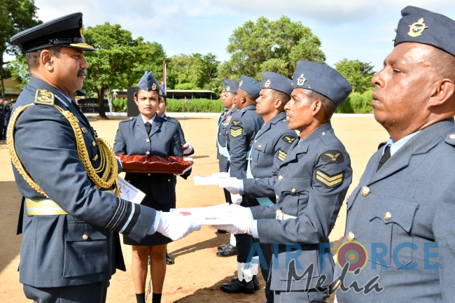 Commander’s Inspection of SLAF Base Ratmalana