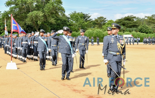 Commander’s Inspection of SLAF Base Ratmalana