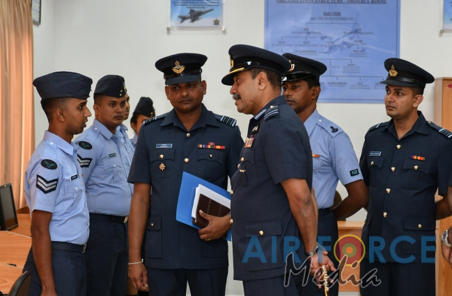 Commander’s Inspection of SLAF Base Ratmalana