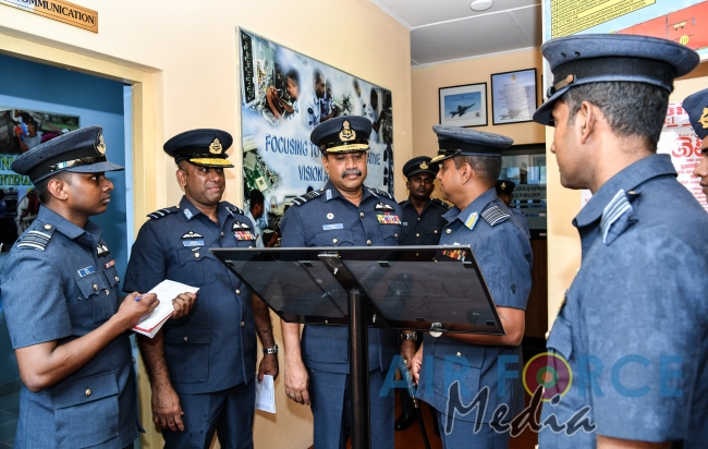 Commander’s Inspection of SLAF Base Ratmalana