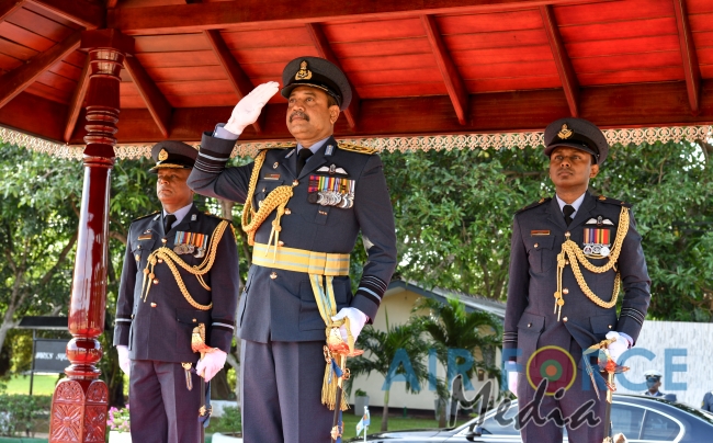 Commander’s Inspection of SLAF Base Ratmalana